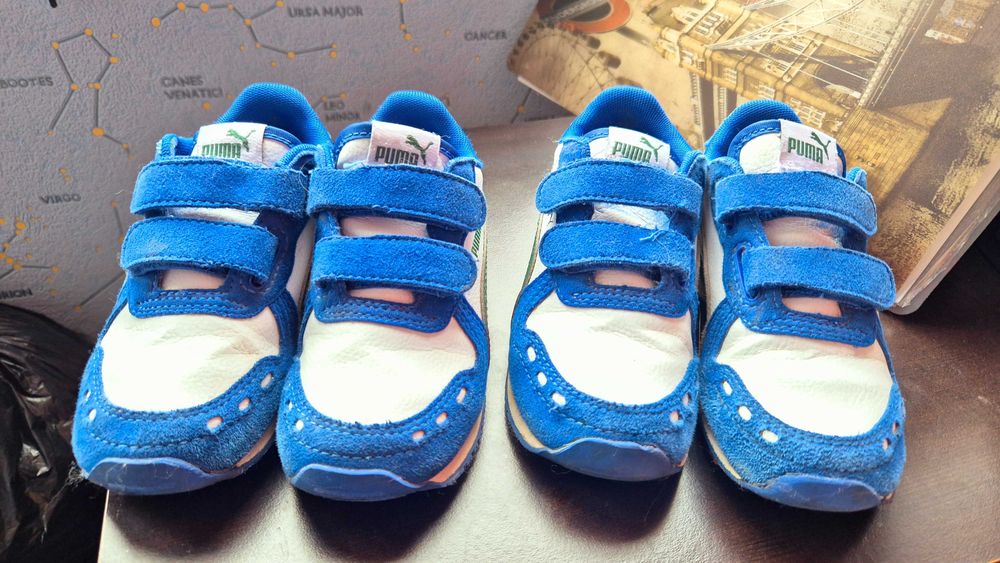 Купени 85 лв-Puma, Пума детски маратонки 26 и 27 Puma с велкро