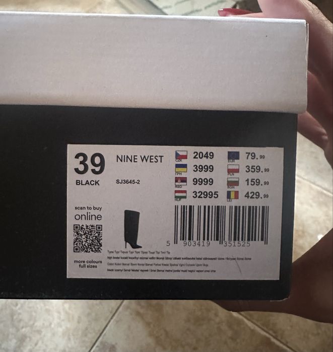 Дамски ботуши Nine West