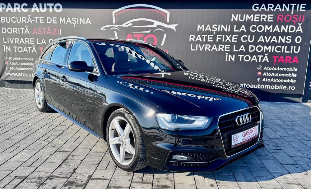 •Audi A4~2015~Euro6~3x S-Line Plus~2.0TDI~Automat~Garantie 1 An~Rate •