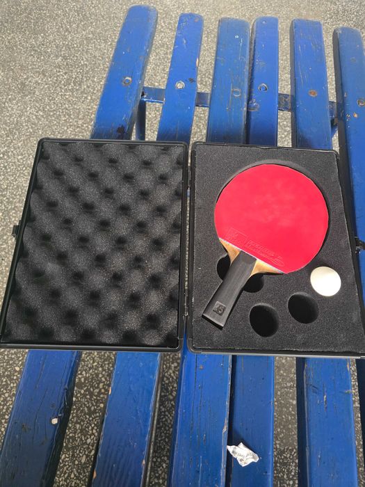 Paletă de tenis de masă și husă