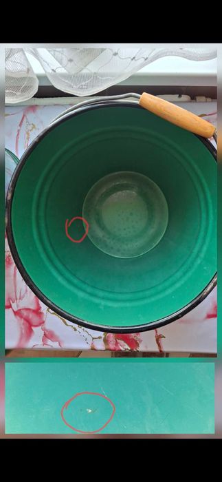 Ведро эмалированное. СССР