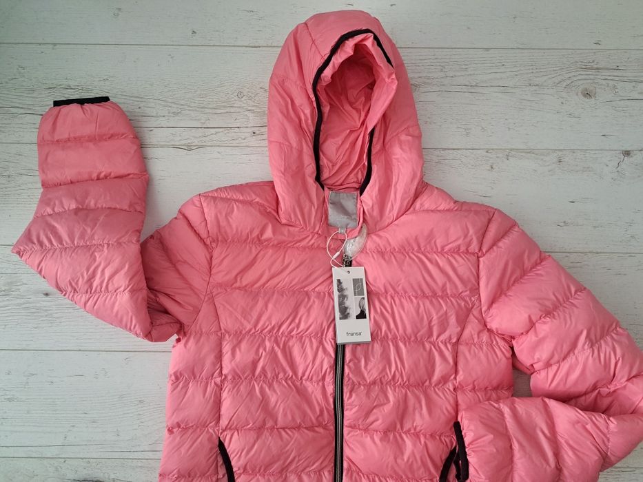 Fransa-Ориг.Дамско пухено яке Ново!!!