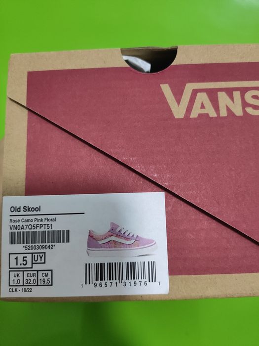 Кеды кроссовки детские Vans оригинал