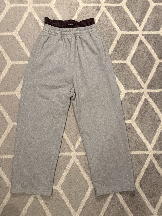 Balenciaga Double-waisted Sweatpants