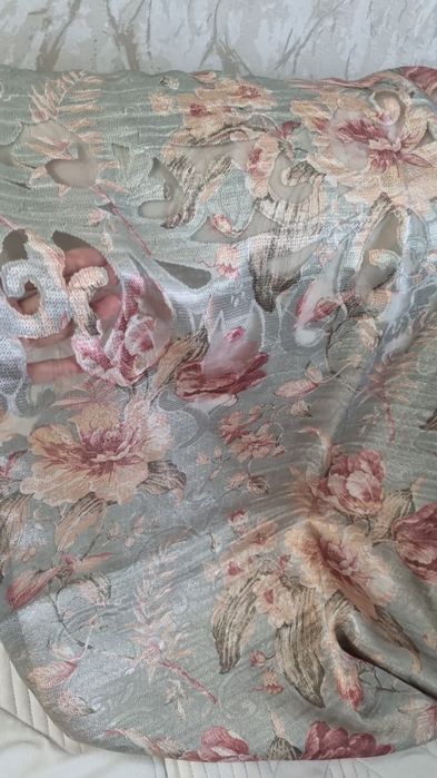 Штора с люриксом