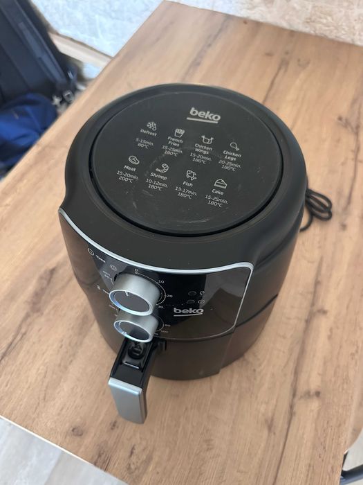 Friteuză cu aer cald Air Fryer Beko ExpertFry FRL2242B, 3.9L, 1500W