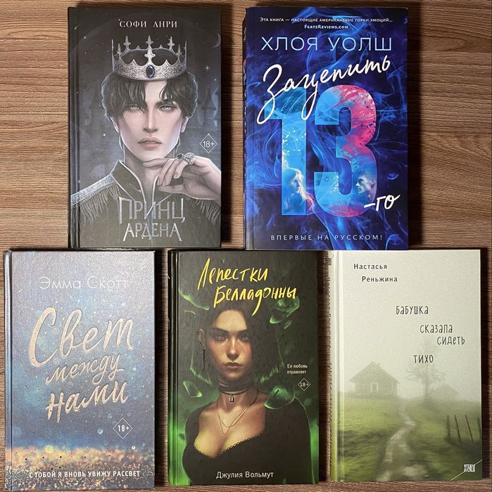 Книги популярных авторов