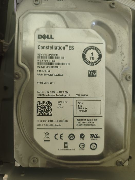 SSD 1Tb sotiladi narx 450 ming