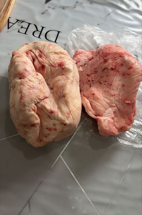 Продам курдюк баранний свежий семь киллограммй
