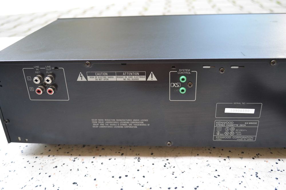 Deck Kenwood KX W 6030