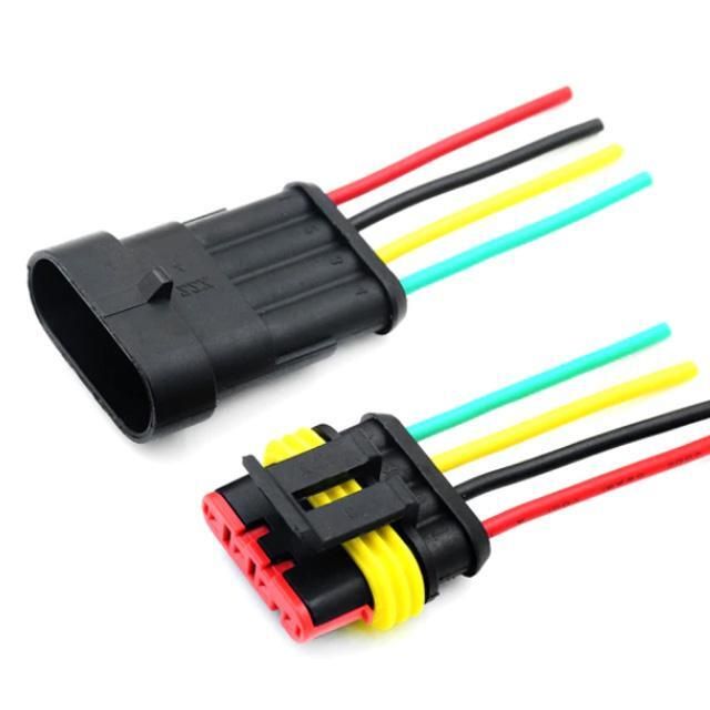 Водоустойчива букса за автомобили - 4 pin