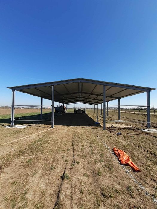 Vând hală metalica de 15 m x30 m x5 m și alte dimensiuni pe comanda