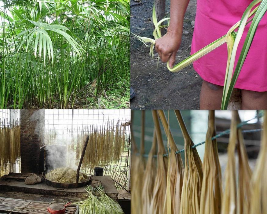 Cos portbebe- palmier toquilla&bambus- executat manual-Ecuador