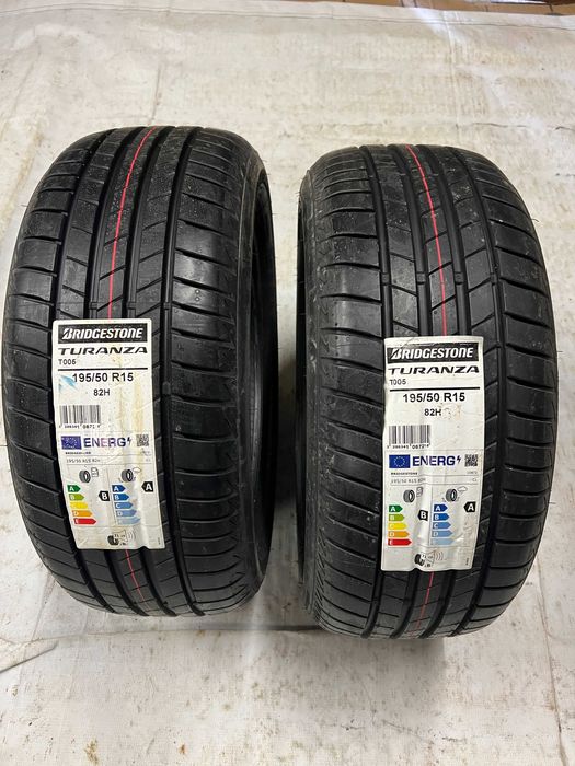 2 Нови летни гуми 195/50R15 Bridgestone Turanza T005 82H