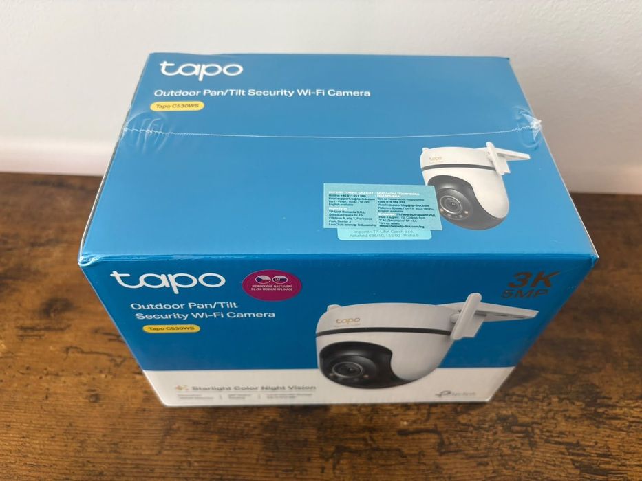 Camera de supraveghere TP-Link Tapo C530WS - Sigilata, Garantie