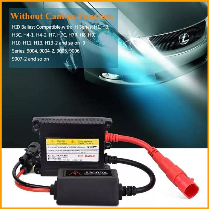 Ballast/Droser Xenon Slim 35W/55W (h1,h3,h4,h7,h8,h9,h11,hb3,hb4,)