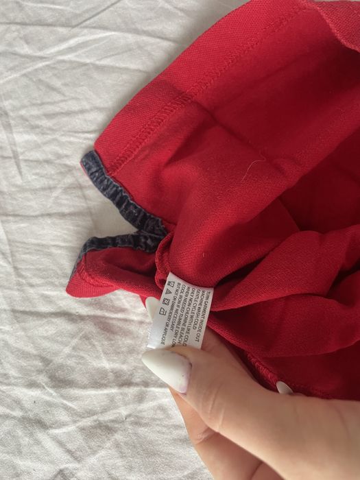 Tricou polo uspa rosu marimea xs-s