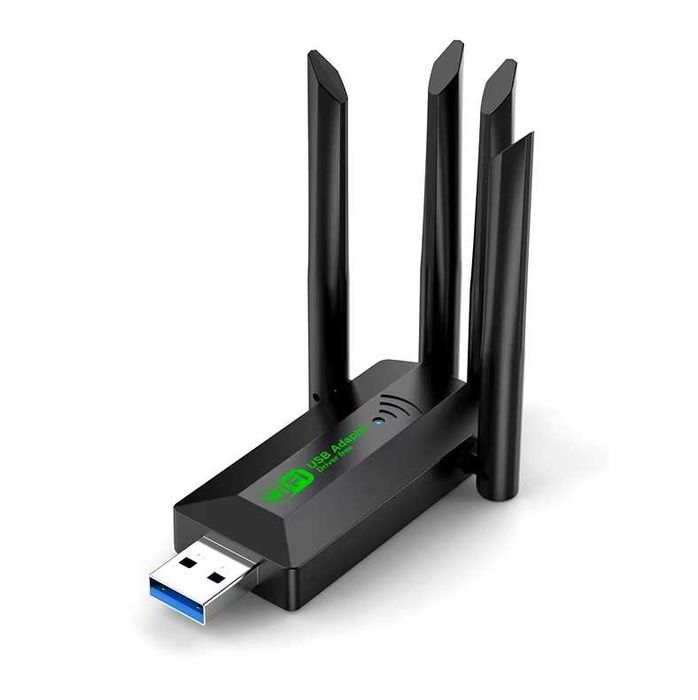 Placa wireless - dual band Dual Band 2.4G+5Ghz 802.11AC USB3.0