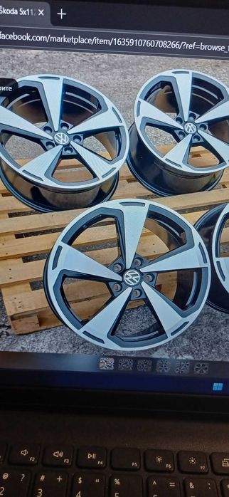 Продавам Нови Джанти и 4 броя гуми