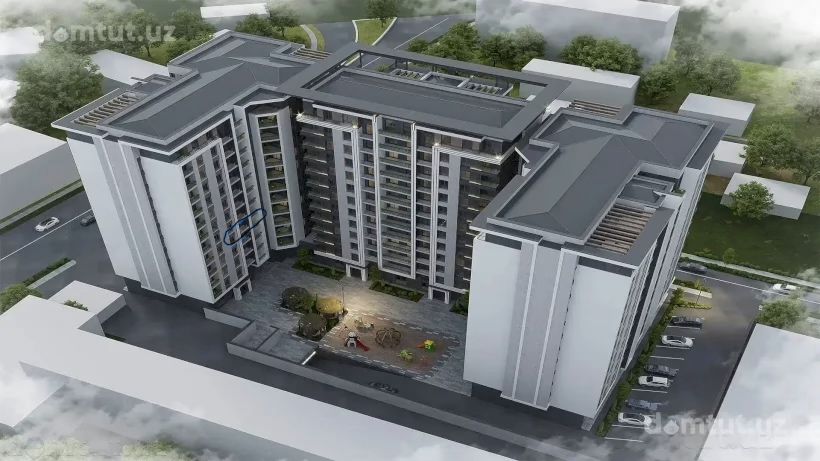 квартира в Miran House 52.6 кв/м (коробка), мирабадский пасп.стол