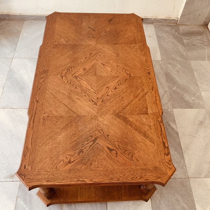 Шведска холна маса – масивна, висококачествена, 1970–1985 г.