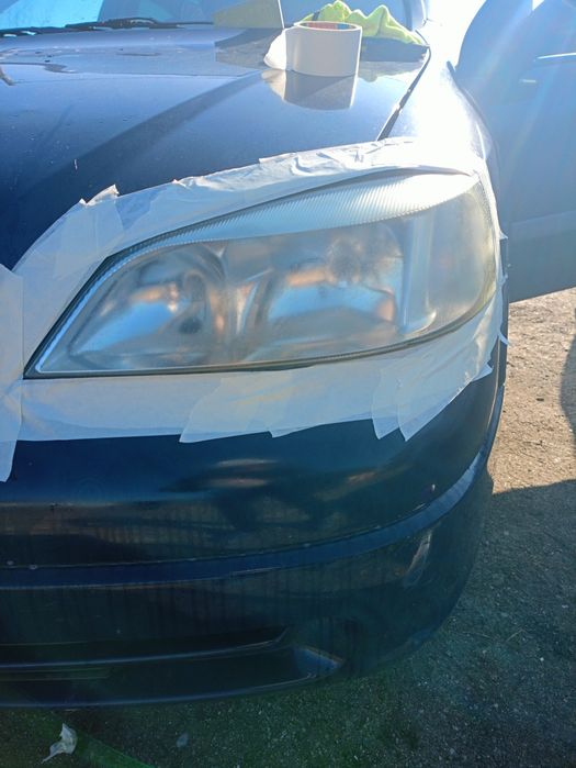 Polișare faruri cu polimer si aplicare folie ppf