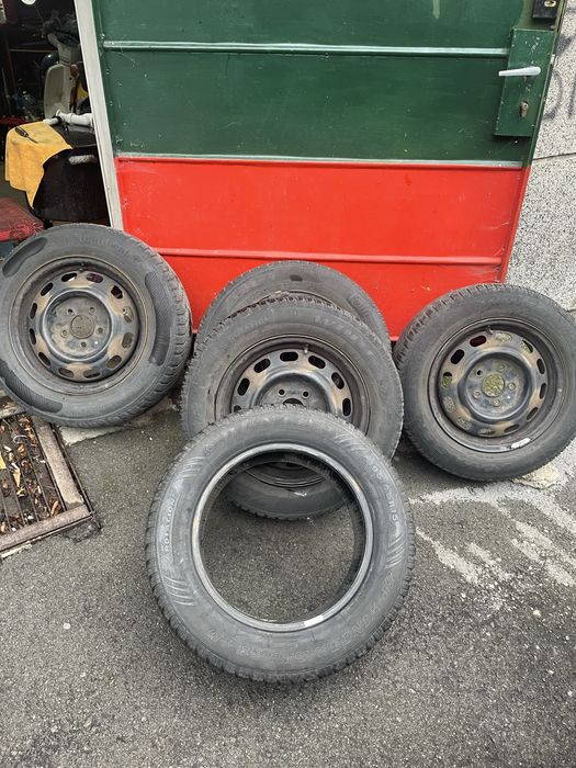 Зимни гуми с железни джанти