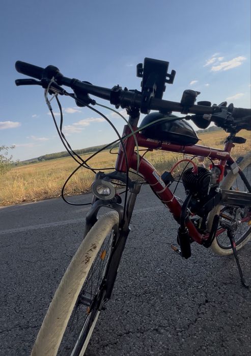 bicicleta Kross cu motor