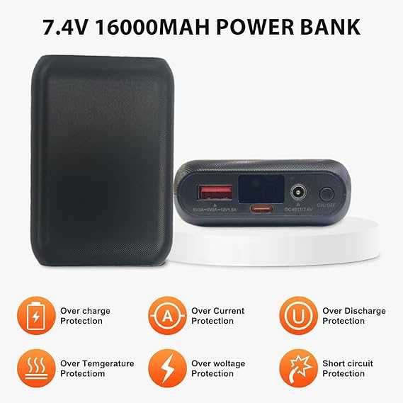 Отопляема жилетка за жени, полар с включена батерия 7.4V 16000mAh, XS