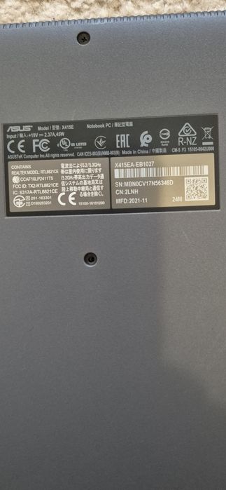 Laptop asus 14 inch
