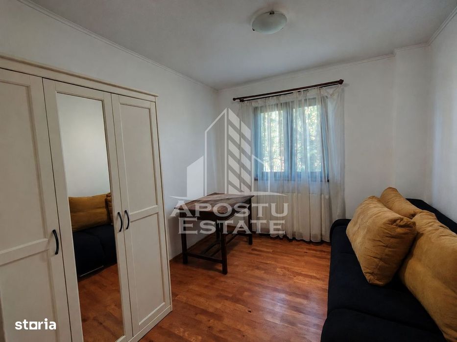Apartament de inchiriat 3 camere, centrala proprie, etaj 1, zona Dacia