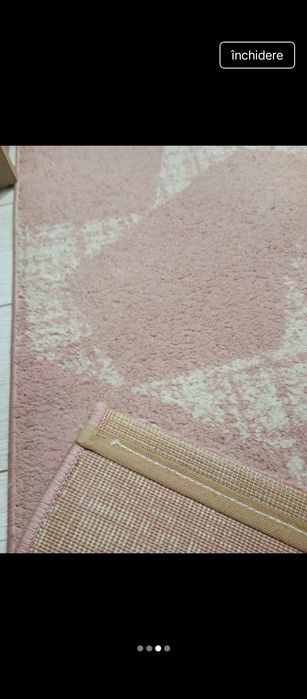 Covor 140x200cm roz