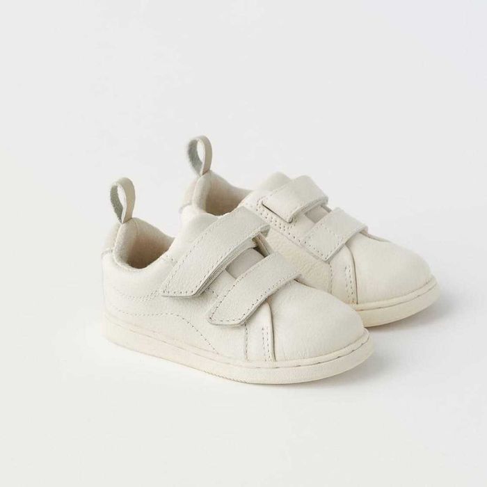 Детские кожаные кеды НОВЫЕ Zara