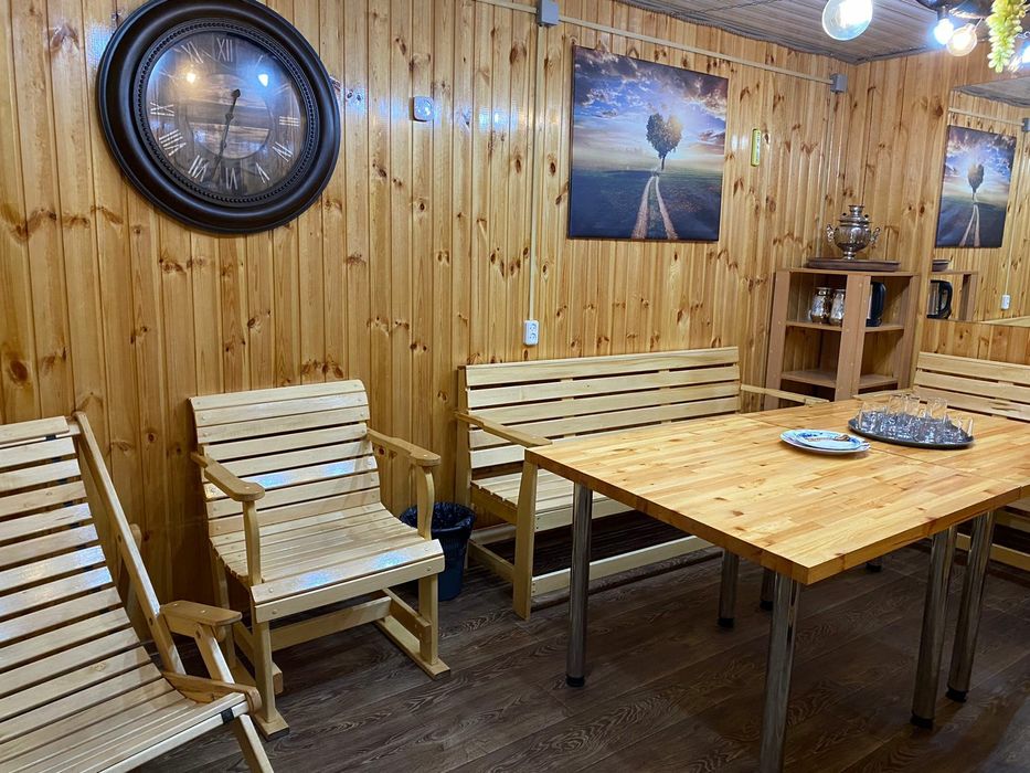 Семейная баня на дровах