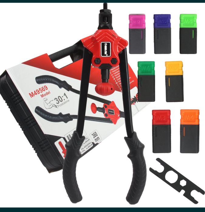 Ръчна нитачка за нит гайки М3-М10 Mar-Pol