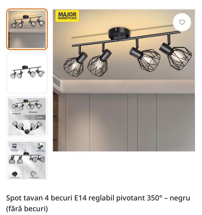 Vamd aplica vintage neagra