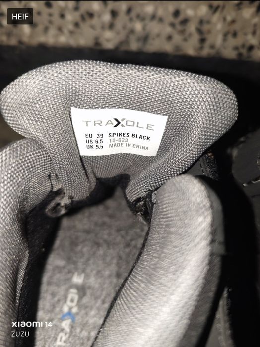 Зимни обувки Traxole с шипове 39 номер