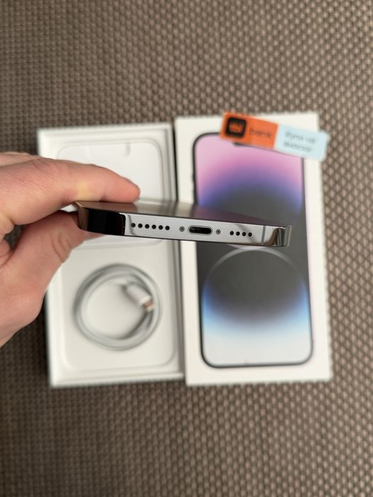Като нов*Iphone 14 Pro Max*ЛИЗИНГ  17€/м 128GB айфон 14 про макс Space gray