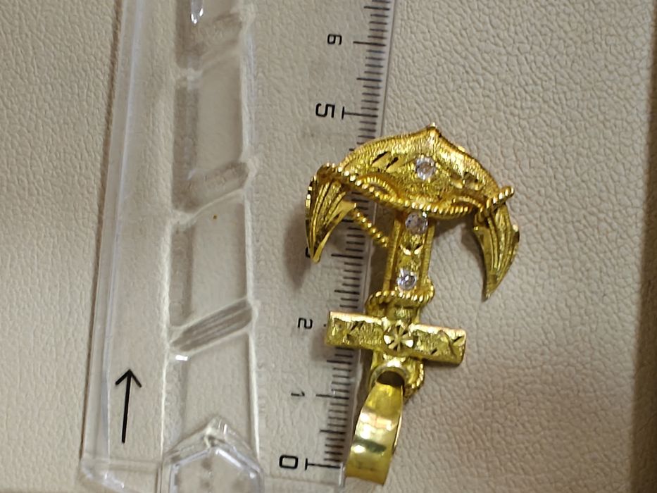 Pandantiv ancora aur 18k 8.86gr (r)