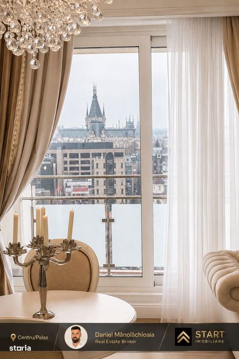 Apartament Spectaculos 3 camere 85MP 2Bai Vedere Panoramică Zona Palas — fotografia 3