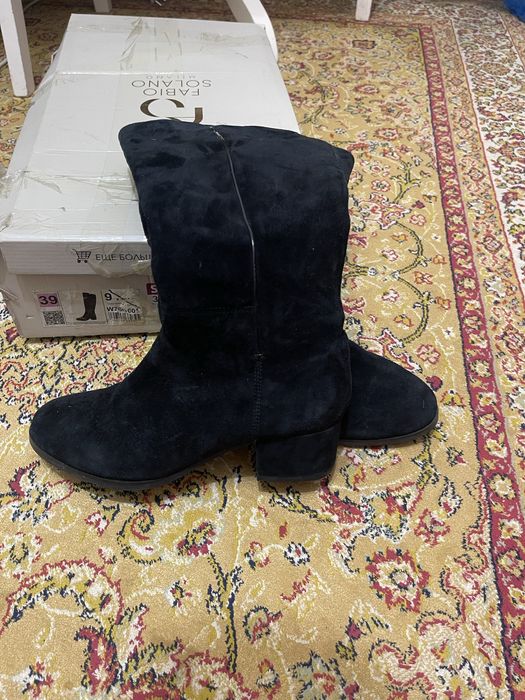 Сапоги демисезонные 39