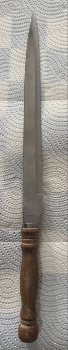 Cuțit pâine lama 28 cm Rostfrei – mâner lemn