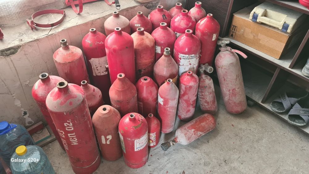 Балоны пустые от огнетушителя