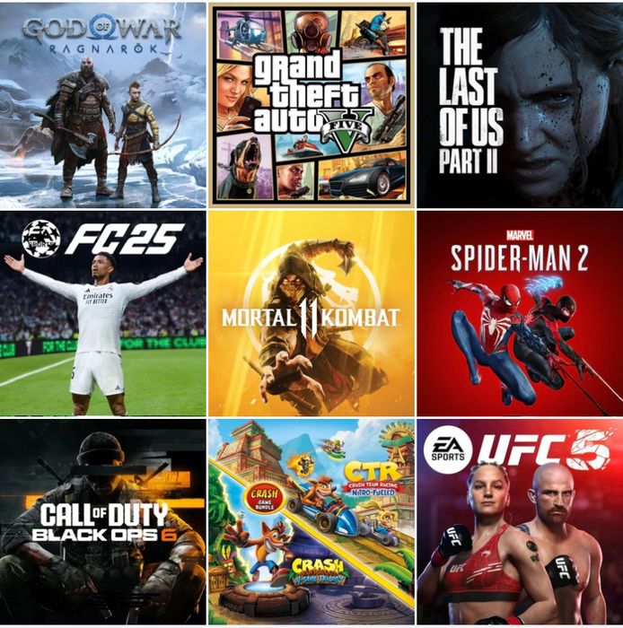 Скачать игры на PS4/PS5, 1000 + игр, установка, гарантия 100%