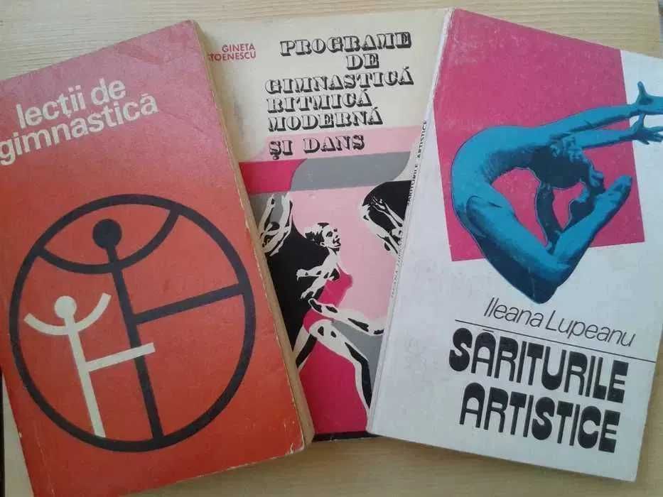 Lot de 3 carti cu tematica Gimnastica