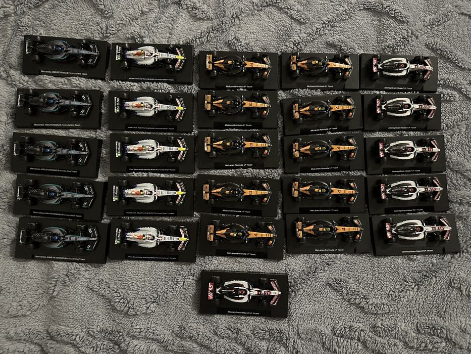 Machete metalice formula 1