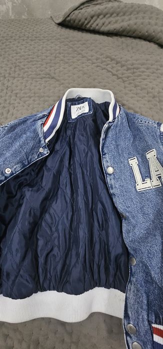 Детская джинсовка утепленная