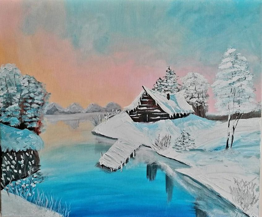 Tablouri pictate manual