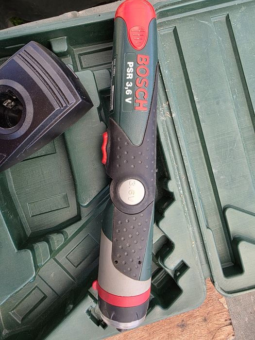 Bosch PSR 3,6 V за рециклиране – със зарядно и оригинален куфар