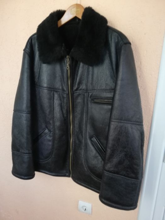 Geaca nouă piele naturala T&L Aviator mărimea 48